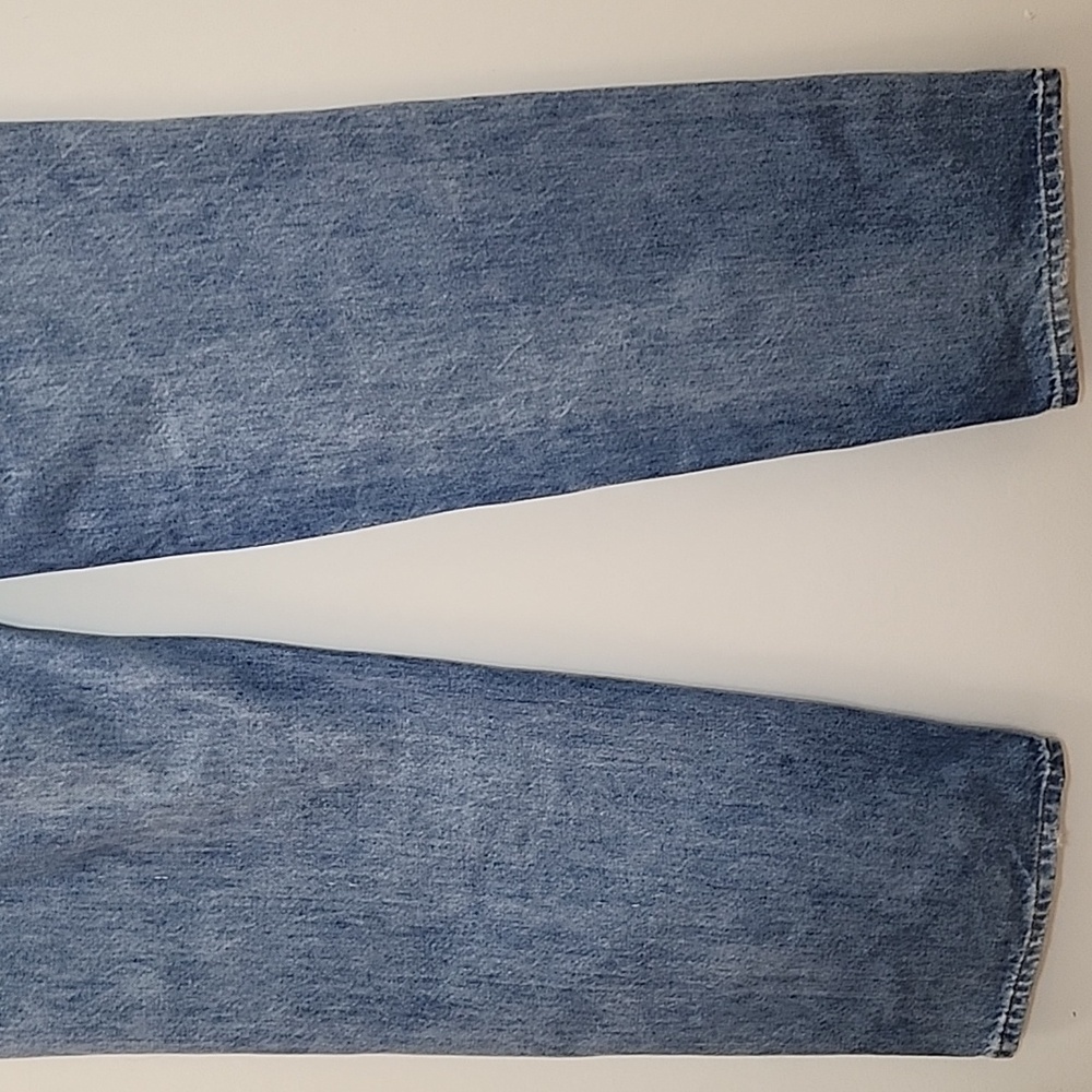 Aritzia 100% Cotton Denim Forum The '90S Iggy Lo-Rise Baggy Jeans Size 27 - Picture 11 of 16